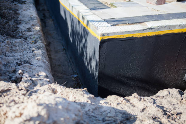 Professional Foundation Crack Repair technician working in Doylestown, PA